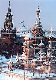 Red Square in winter