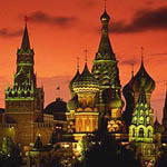 Moscow Kremlin at sunset